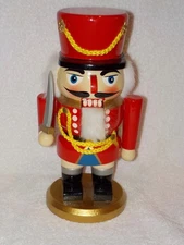 9" Christmas Wooden Nut Cracker