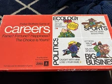 PARKER BROTHERS/GENERAL MILLS CAREERS GAME FROM 1971 - COMPLETE IN GOOD SHAPE!