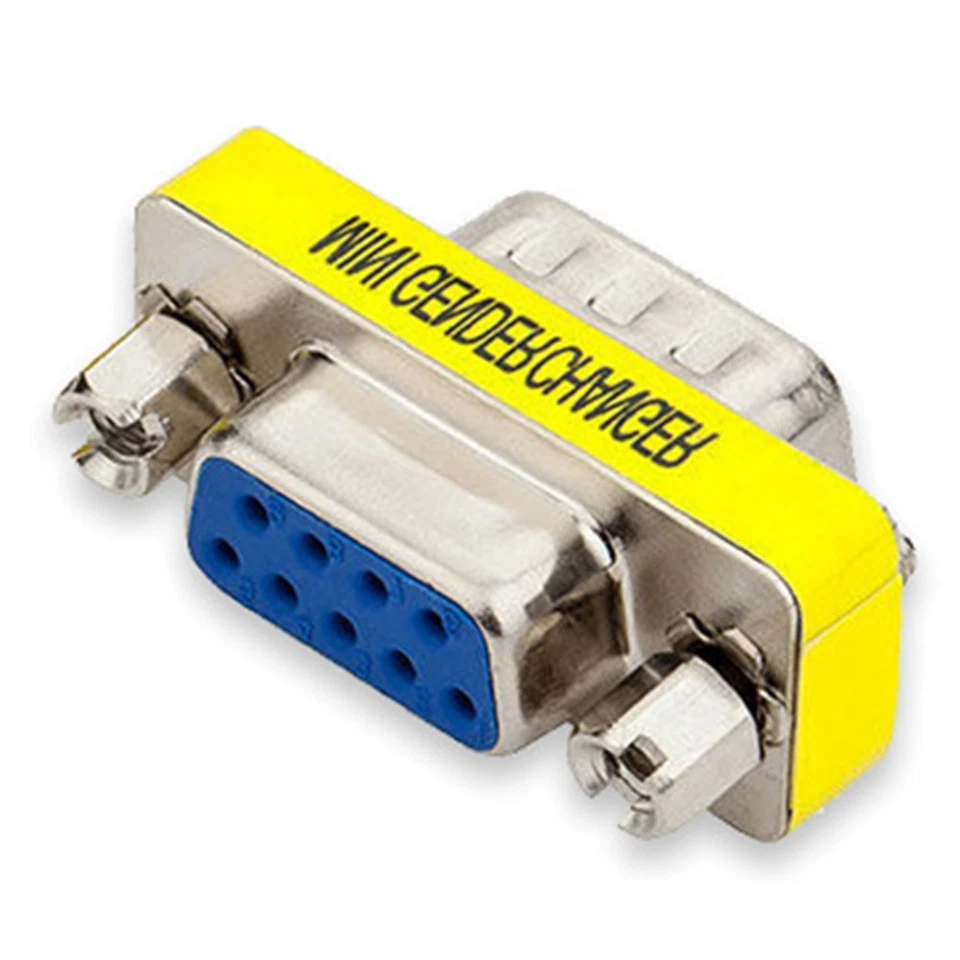 DB9 Computer Video Adapter DB9 Male to Female Serial Port to Hole 9 Pin VGA4407 - Image 4 of 4