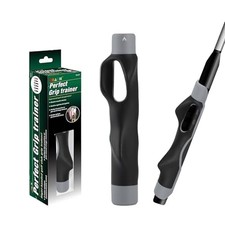 Golf Grip Trainer   Correct Hand Placement Training Aid to Improve Swing Grey