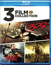 300 / 300 Rise of an Empire / Troy Blu-ray  NEW