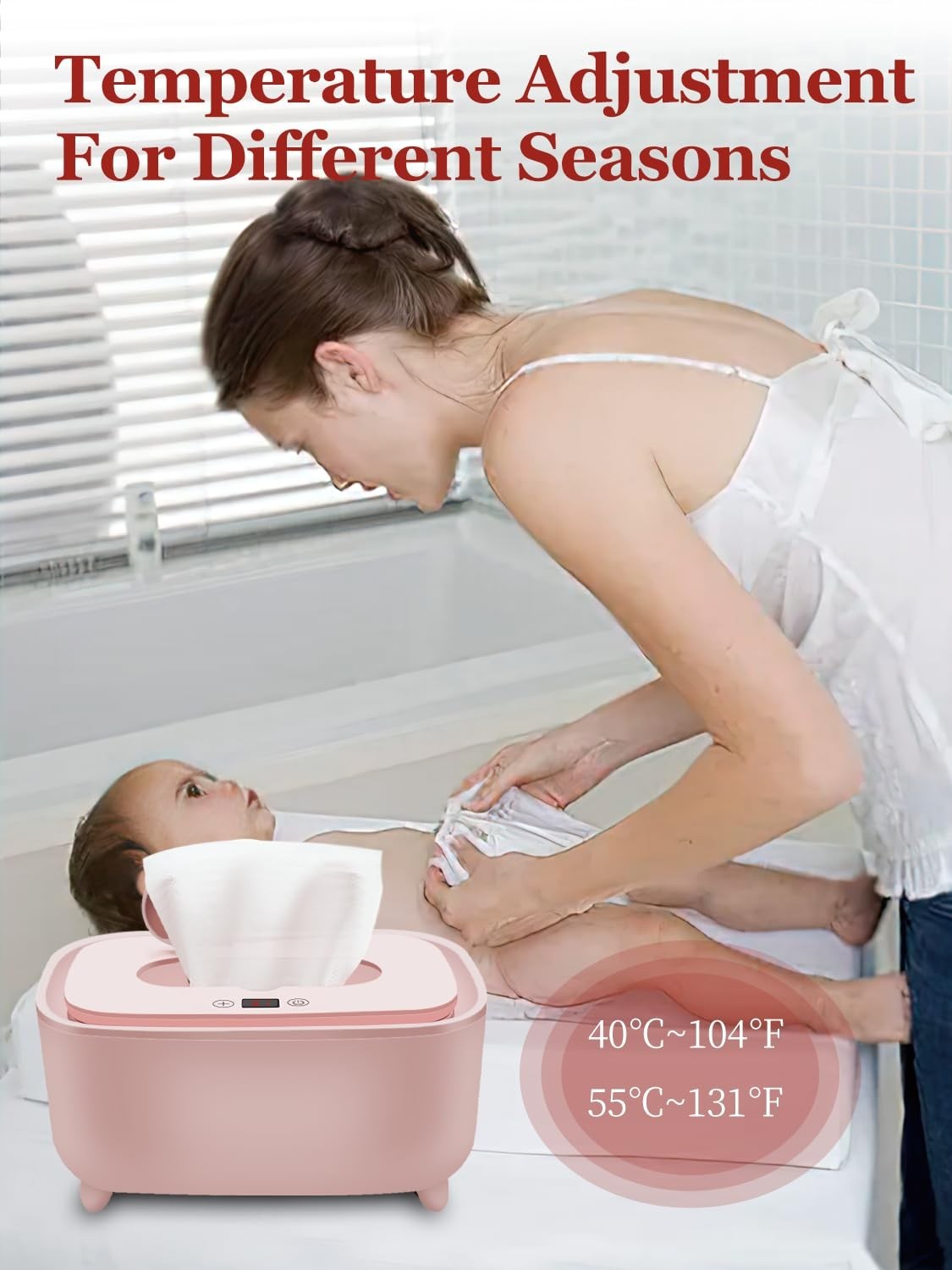 Calentador De Toallitas Humedas Para Bebe Calienta Toallas Pañitos Humedos NUEVO