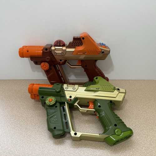 Tiger Hasbro Electronic Lazer Tag Team Ops Blasters - LOT OF 2 - TESTED
