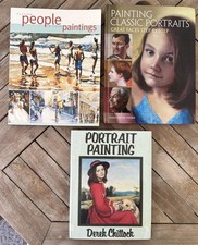 Lot Of 3 Books: Painting People Portraits, How To