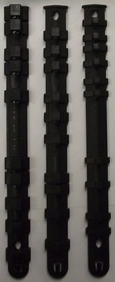 Kobalt  1/4'' 3/8'' 1/2'' Drive Socket Storage Rails USA 22971 22970 22969