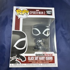 Funko Pop! Traje negro Spider-Man 2: Agent Venom (Harry Osborn) #1027 con protector