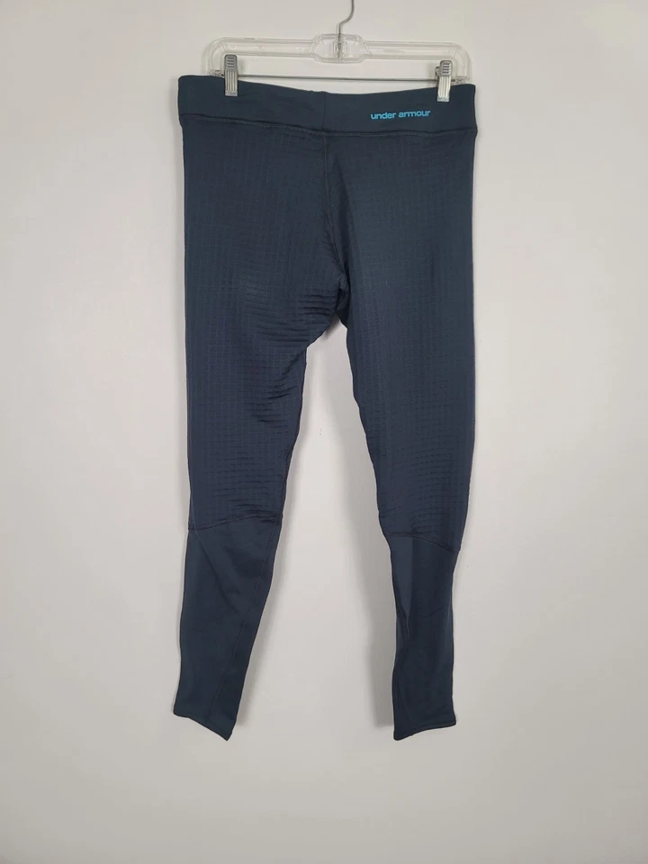 Under Armour Base 4.0 Pants Womens Large Black Thermal Fit ColdGear Base Layer - Image 4 of 4