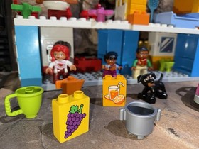 Lego DUPLO 10835 Family House Retired  Incomplete but has Ex. Pcs. No Box/Manual