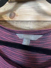 Rubbish Women’s shirt Size Medium Purple Made In USA Short Sleeves