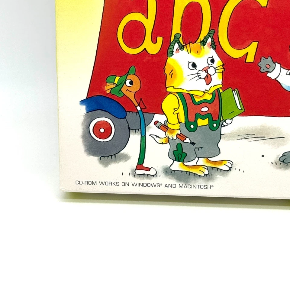 Vintage Richard Scarry's Busytown Big Box PC Best Reading Ever New Windows Mac - Image 4 of 4