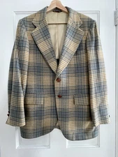 Vintage Strawbridge And Clothier Men’s Shops Wool Blazer Sport Jacket  