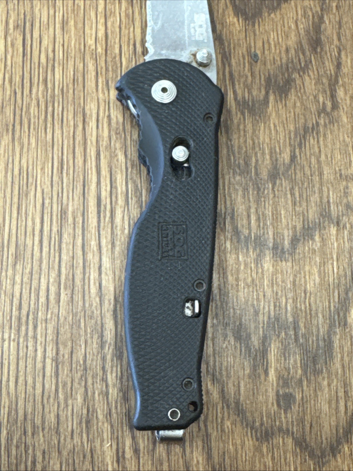 SOG Specialty Knives Flash II Serrated Combination Edge Lever Lock Assisted 