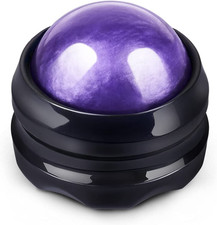 Manual Massage Roller Ball - Massager and Therapy Tool for Sore Muscles, Shoulde
