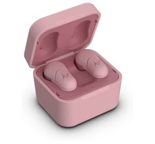 KitSound Funk 35 True Wireless EarBuds with Portable Charging Case - Pink
