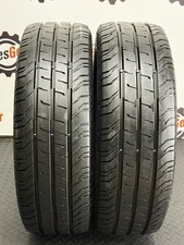 2x 215 65 R16C 109/107R CONTINENTAL CONTIVANCONTACT 200 7-8+MM TESTED