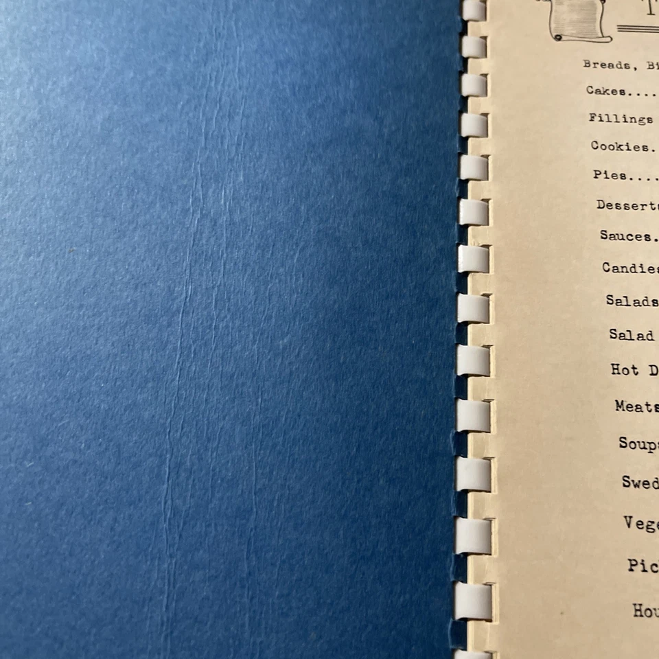 Vtg Emmanuel Lutheran Church Minneapolis Mn Cookbook Women’s Society Recipes - Image 3 of 4