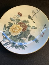 Crown Staffordshire Oriental Scenes Plate Birds of Paradise Bone China