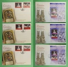 DR WHO 2003 BRITISH VIRGIN ISLANDS 6 FDC QEII CORONATION ANIV COMBO S/S R65197