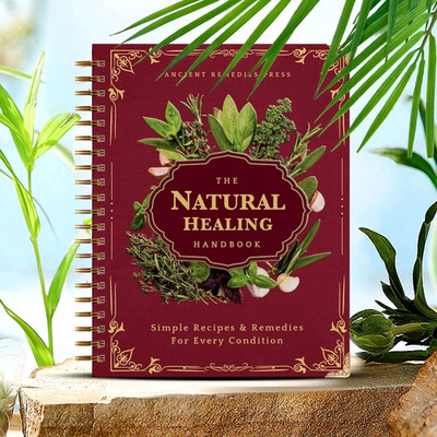 Spiral-Bound Guide for Herbal Remedies and Natural, The Natural Healing Handbook