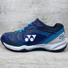 Yonex Power Cushion 65 X3 Court Badminton Shoes - Men's Size 8 - Blue