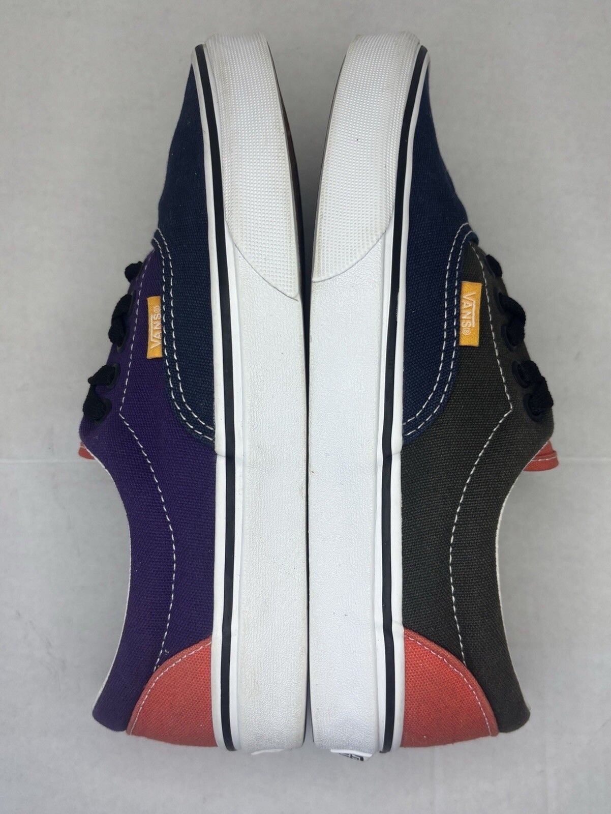 Vans Era Mix And Match Purple Black Green Low Top Skate Shoe Unisex W-8 M-6.5 🔥 thumbnail 4