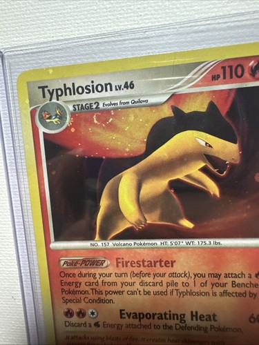 Typhlosion 16/123 Mysterious Treasures Holo Swirl - Picture 2 of 4
