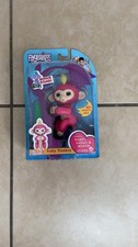 New Authentic Fingerlings BELLA PINK Interactive Baby Monkey yellow hair WowWee