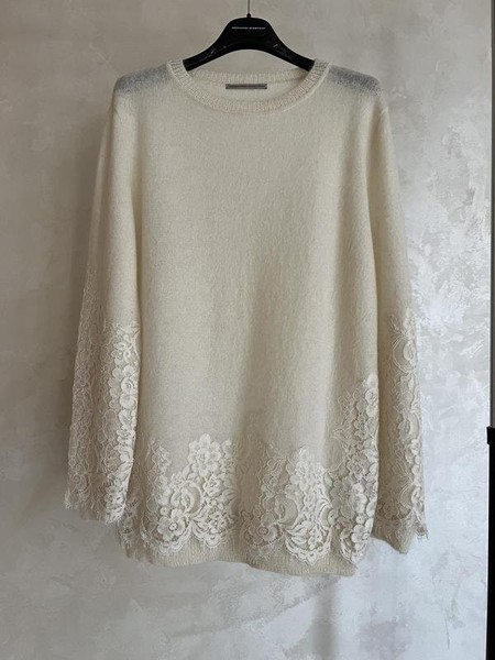 Women Ermanno Scervino Sweater Beige 36 / S / 44