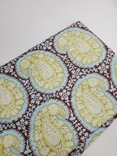 Amy Butler Fabric Belle Henna Paisley Rust OOP Cotton Quilt Sew FAT QUARTER NEW