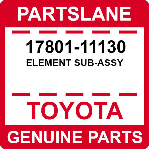 Toyota 17801 11130