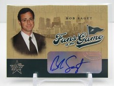 BOB SAGET 2004 ROOKIES & STARS FAN OF THE GAME AUTOGRAPH AUTO! EAGLES!