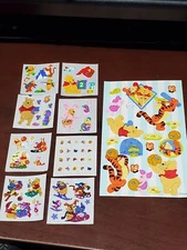 8 mods 1 sheet 4x6.5” Sandylion Winnie Pooh  Xmas Easter micro Prisma + stickers