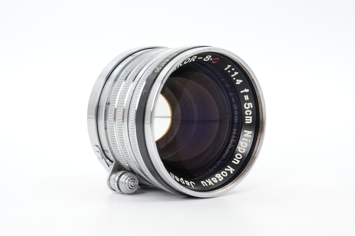 Nikon Nikkor-S.C Nippon Kogaku 5cm F1.4 LTM Black Rim/Black Nikon Nikkor-S.C Nippon Kogaku 5cm F1.4 LTM Black Rim/Black