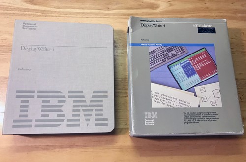 IBM Display Write 4 -Reference text and Software 3.5" Disks - Picture 2 of 15