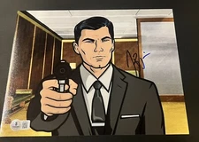 H. Jon Benjamin Archer signed 8x10 photo Beckett Bas