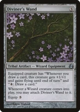 x1 Diviner's Wand x1 MTG Morningtide Magic The Gathering