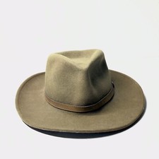 Vintage Dorfman Pacific 100 Wool BriwnFelt Hat Size Small - WPL 5923