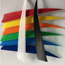 Archery 4"/5" Shield Arrow Vanes Right Wing for DIY Handmade Fletching Arrows