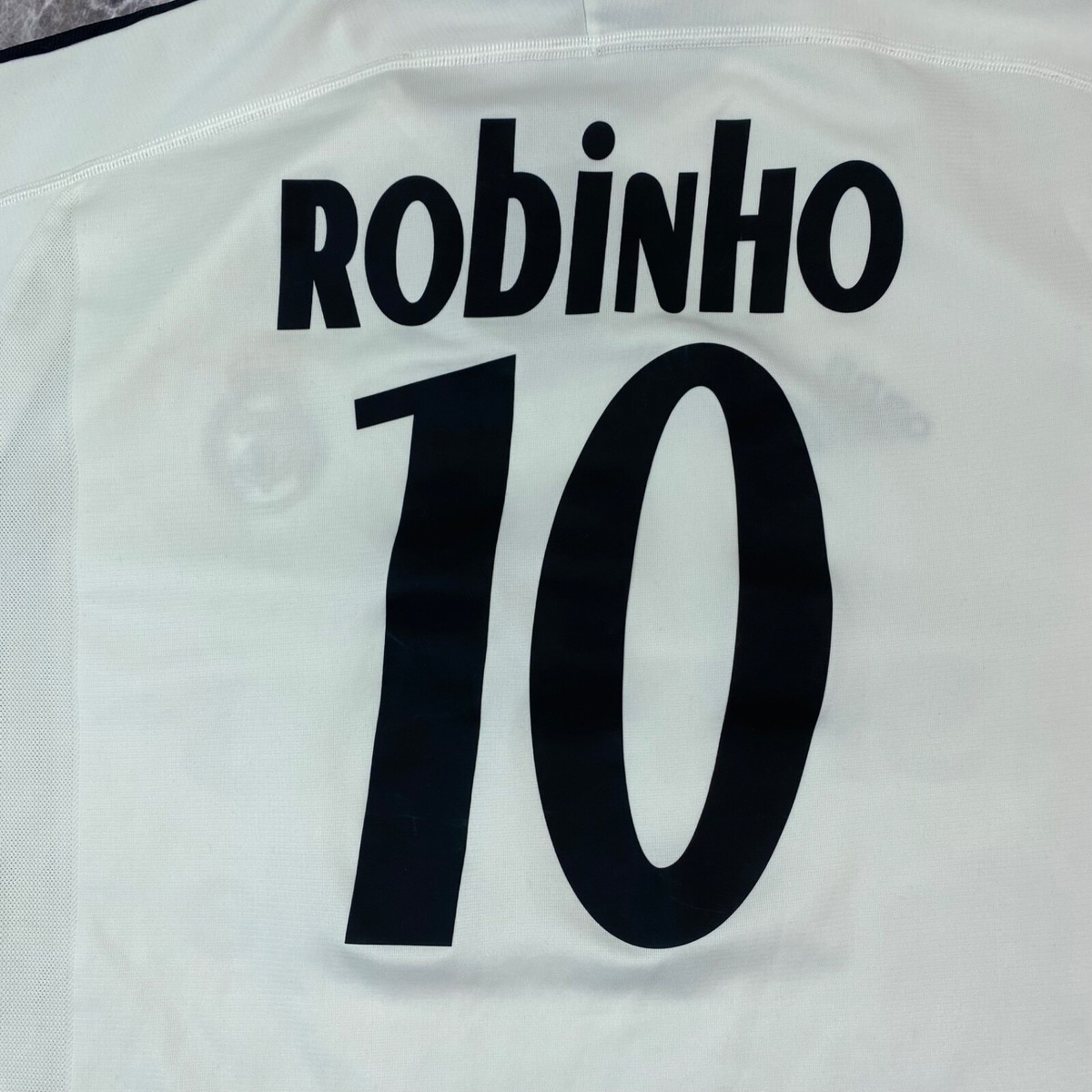 ADIDAS Real Madrid 2003 2004 HOME SHIRT Robinho #10 FOOTBALL