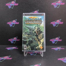SOCOM Fireteam Bravo Clear UMD Sony PSP + Reg Card Complete  - 1 Year Warranty..