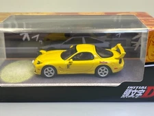 Initial D Yellow Mazda RX-7 FD3S Keisuke Takahashi Diorama