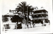 1948 Egypt Port Said Church Of England exterior Photo 3.25x2.25 inch