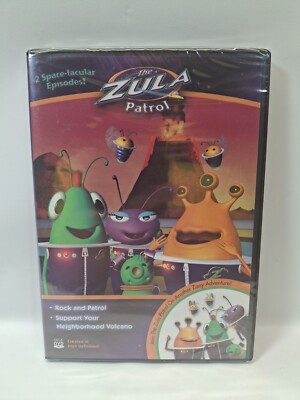 The ZULA Patrol 2 Episodes Rock & Patrol Support Your Neighborhood Volcano DVD 