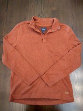 G.h. bass co. mens Sweatshirt Size Medium Brown Long Sleeve