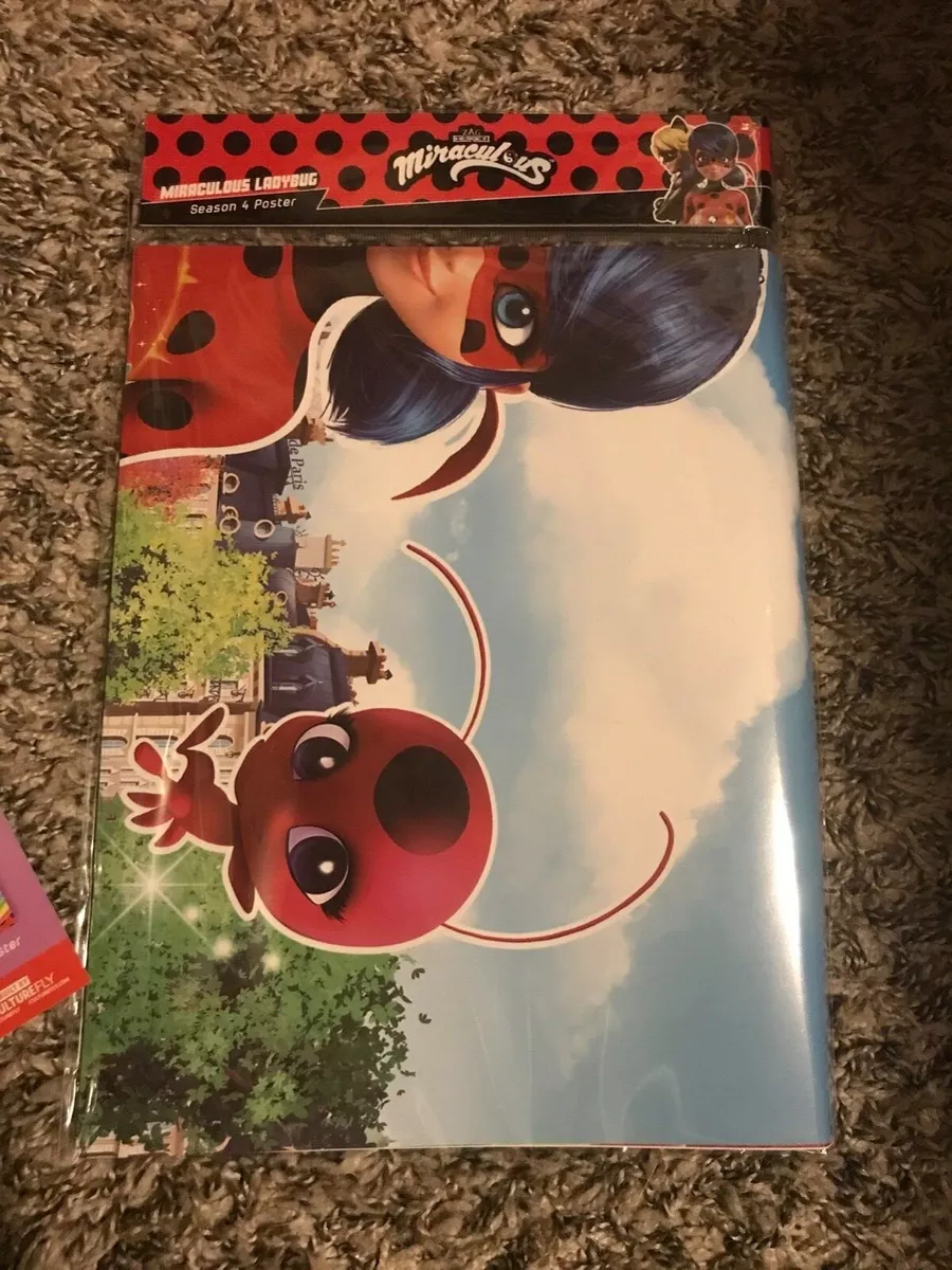 Miraculous Ladybug Season 4 Poster brand new in package