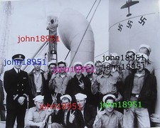 OFFICIAL JAN. 3RD 1944 WW 2 photo U.S. NAVY W/ COMPLETE NAMES OF CREW ON BACK