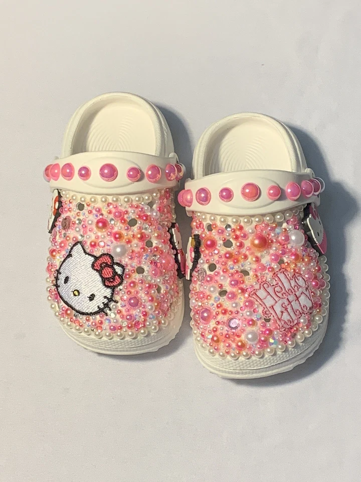 Zapatos con zueco Hello Kitty para niños pequeños Foto 2 de 4