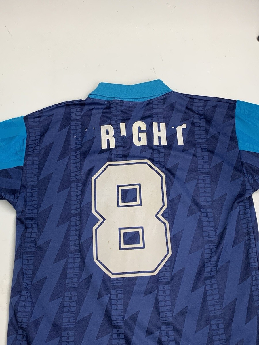 Nike Premier Arsenal 8 IAN Wright Vintage Soccer Jersey 95s Nike Premier Arsenal 8 IAN Wright Vintage Soccer Jersey 95s