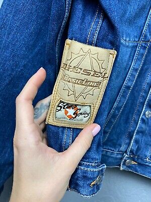 Diesel Stars Series Vintage Mens Denim Jacket Size L | eBay Diesel Stars Series Vintage Mens Denim Jacket Size L | eBay