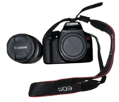 Canon T6 EOS Rebel DLSR Camera With EF-S 18-55mm Lens